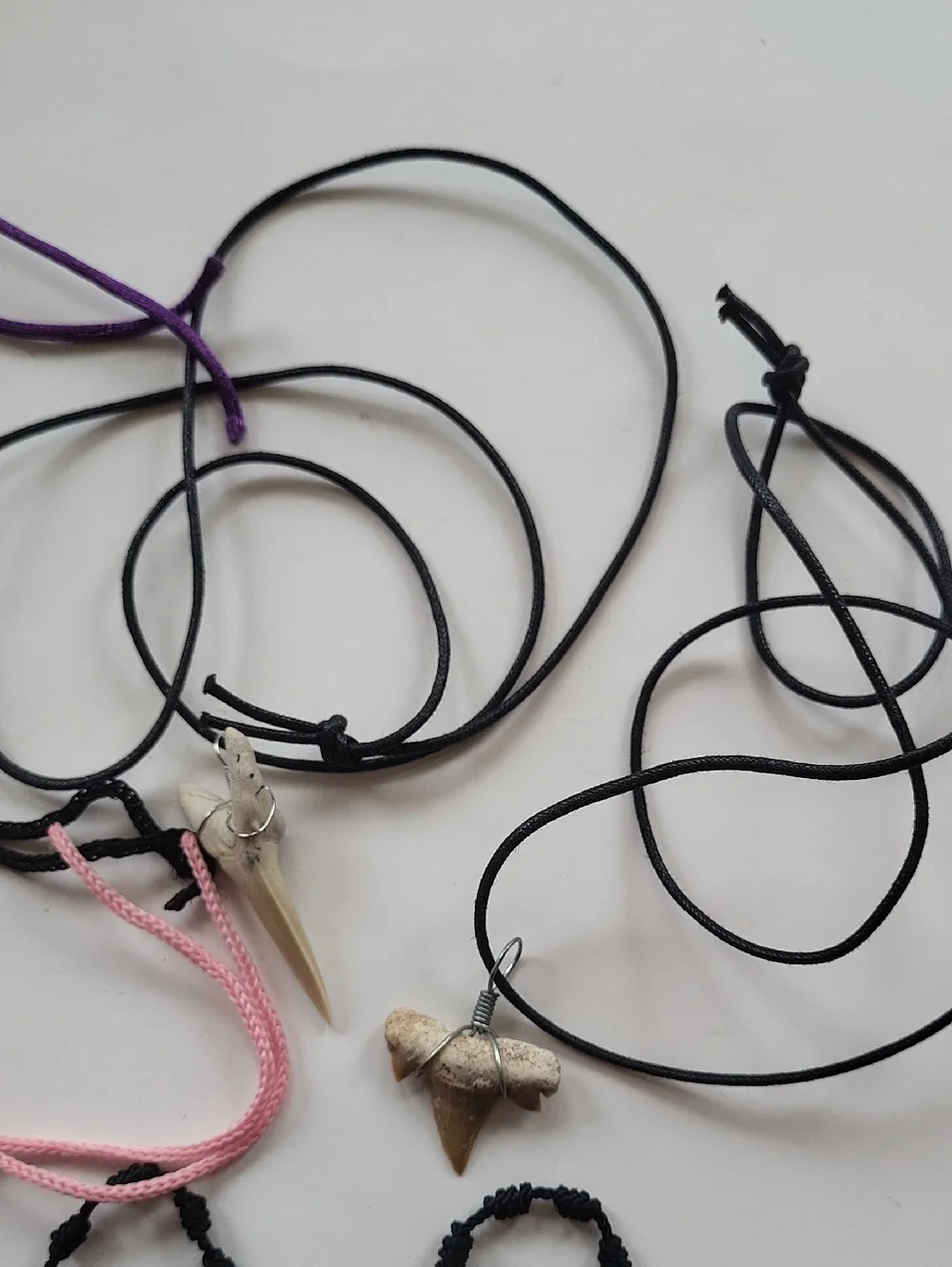 Friendship Bracelets, Shark tooth Necklaces, Sagittarius Aquarius, Rosary